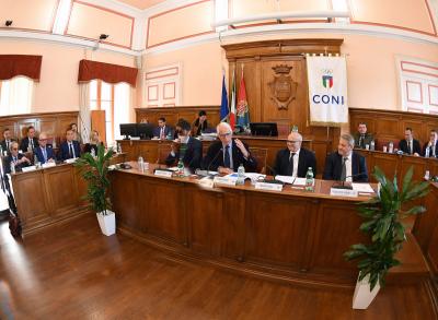 Giunta Nazionale a Campobasso: inaugurata la nuova sede CONI Molise 