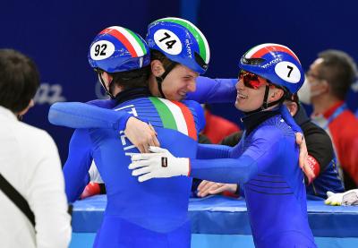 Il bronzo della staffetta di Short Track pesa tanto