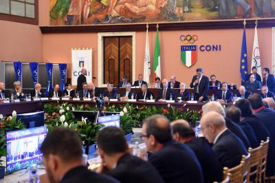 Il Consiglio Nazionale conferma Malagò alla guida del CONI. Eletta la nuova Giunta, Chimenti e Sensini Vice Presidenti