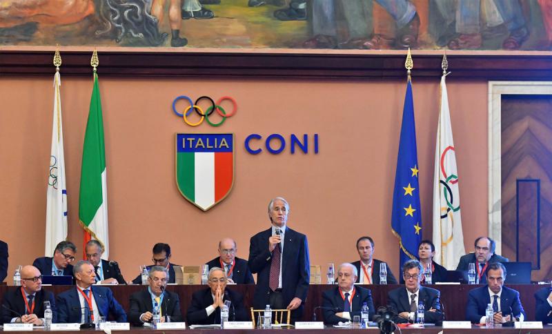 170511032 CONI Elezioni foto Simone Ferraro - GMT 170511032 CONI Elezioni foto Simone Ferraro - GMT