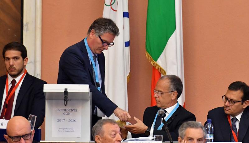 170511053 CONI Elezioni foto Simone Ferraro - GMT 170511053 CONI Elezioni foto Simone Ferraro - GMT