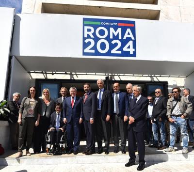 Il Presidente Thomas Bach in visita a Roma 