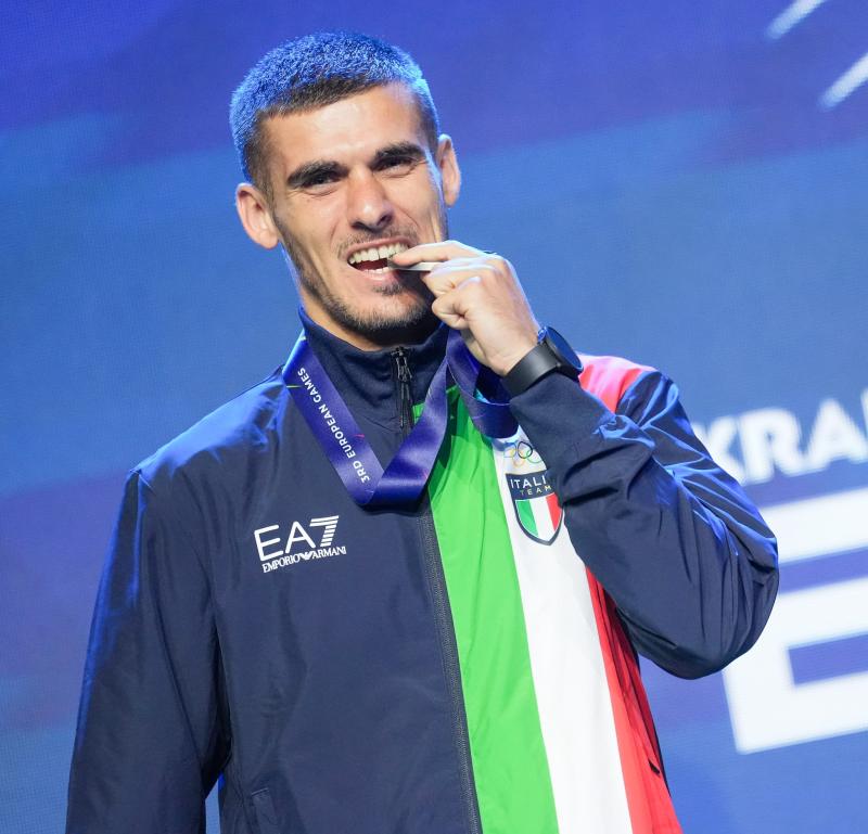 Damiano Tramontana argento Damiano Tramontana argento