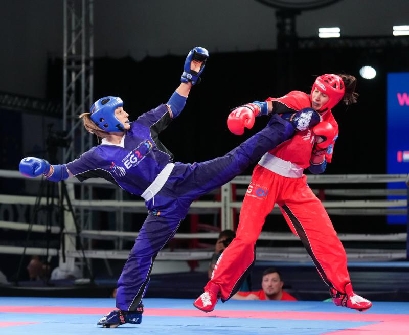 Kickboxing Francesca CECI v Andrea BUSA (HUN) Ph Simone Ferraro SFA03453 Kickboxing Francesca CECI v Andrea BUSA (HUN) Ph Simone Ferraro SFA03453