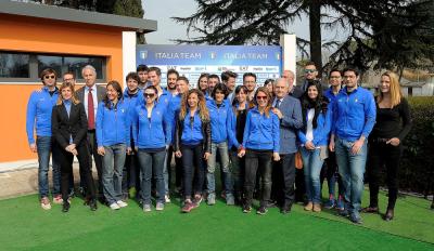 Inaugurata la Club House degli azzurri al Centro Giulio Onesti