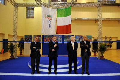 Inaugurazione nuovo impianto del Volley all'Acquacetosa