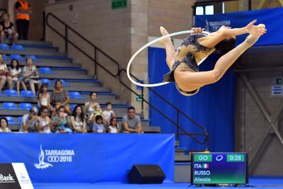 Iniziano le gare di ritmica