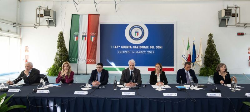 coni giunta nazionale photo gobbi gmt 20 20240314 coni giunta nazionale photo gobbi gmt 20 20240314