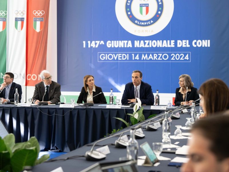 coni giunta nazionale photo gobbi gmt 43 20240314 coni giunta nazionale photo gobbi gmt 43 20240314