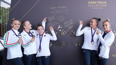 Le Fate d'oro accolte a Casa Italia Collection 