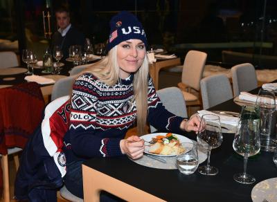 Lindsey Vonn a Casa Italia