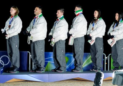 Lo slittino azzurro continua a sorridere: bronzo per l'Italia nel team relay