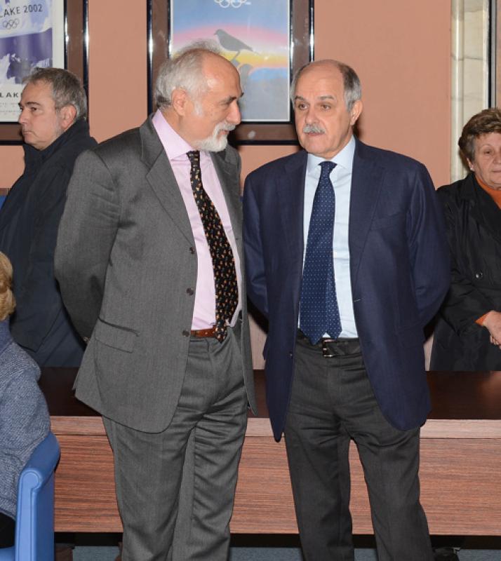 037 giomi e il presidente della federciclismo di rocco 037 giomi e il presidente della federciclismo di rocco