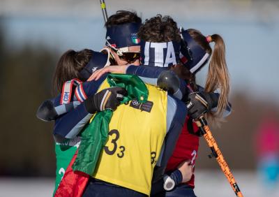 Losanna 2020: ragazzi d'oro, la staffetta azzurra domina nel Biathlon 