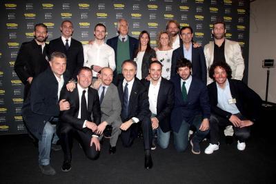 Malagò e i campioni dello sport a Milano con Technogym