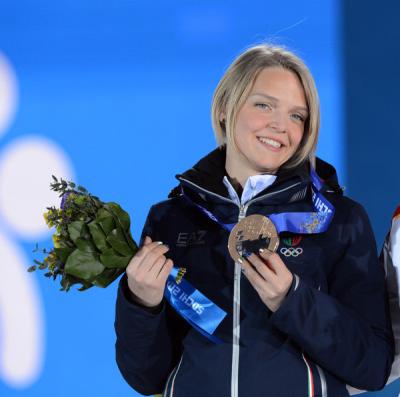 Medals Plaza : Innerhofer e Fontana Medaglie di Bronzo