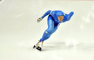 Mirko Nenzi on 1000 mt at Gangneung Oval