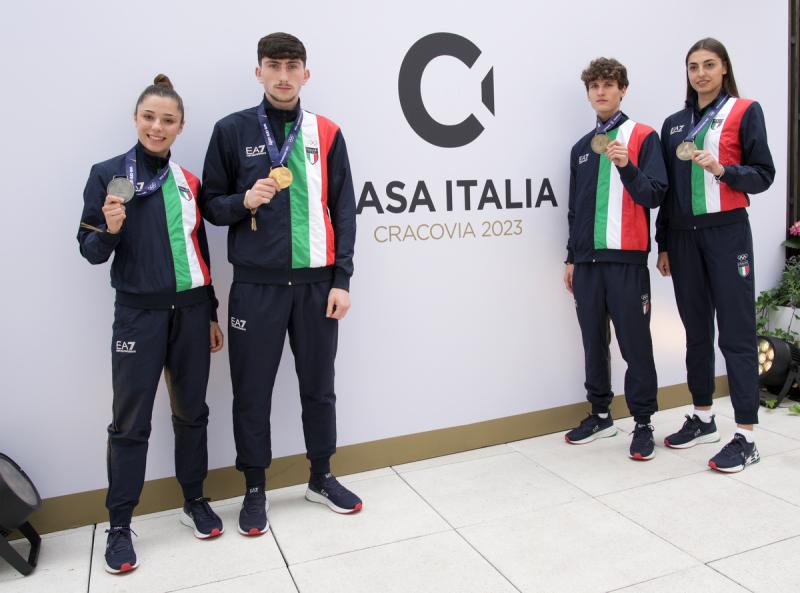 CASA ITALIA Muai Thai Taekwondo LPA07887 Ph Luca Pagliaricci CONI CASA ITALIA Muai Thai Taekwondo LPA07887 Ph Luca Pagliaricci CONI