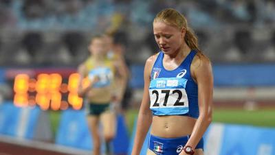 Nanjing 2014 - Atletica Donne/2000 Siepi: Nicole Reina