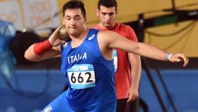 Nanjing 2014 - Atletica Uomini/Peso: Leonardo Fabbri