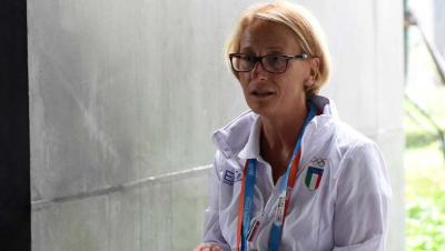 Nanjing 2014 - Il saluto del Capo Delegazione Anna Riccardi