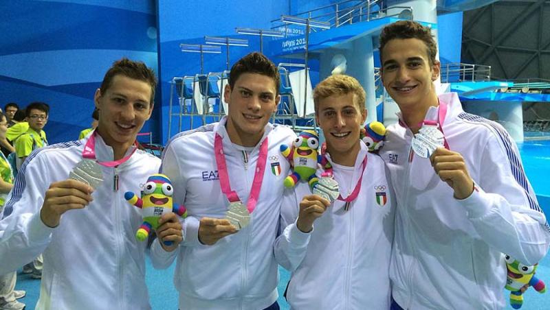 Sabbioni_Di-Fabio_Carini_Bori-4x100-Stile-Libero-Argento Sabbioni_Di-Fabio_Carini_Bori-4x100-Stile-Libero-Argento