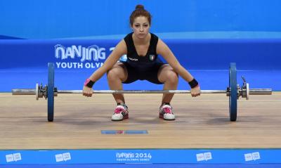 Nanjing 2014 - Sollevamento Pesi/48 Kg: Alessandra Pagliaro