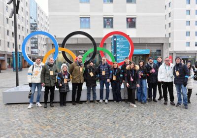 Olympic Villages: Italian journalists visit Milan and Cortina on Media Day