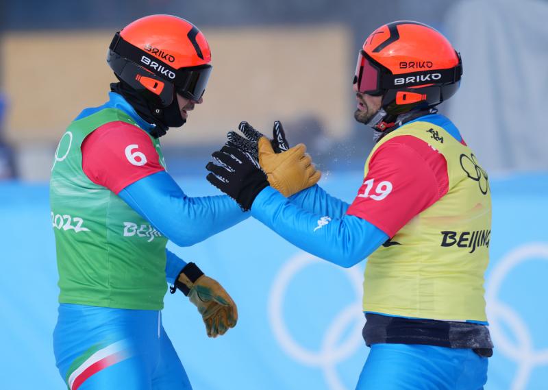 220210 Omar Visintin & Tommaso Leoni Snowboard Cross Uomini Ph Luca Pagliaricci PAG06258 copia 220210 Omar Visintin & Tommaso Leoni Snowboard Cross Uomini Ph Luca Pagliaricci PAG06258 copia