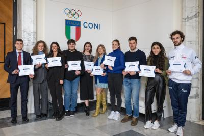 Onorificenze e Premiazioni “Atleta Eccellente – Eccellente Studente 2020” in Consiglio Nazionale