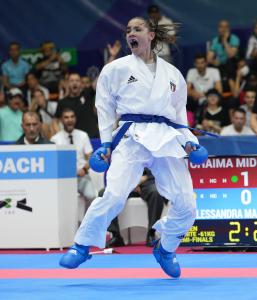 Karate Alessandra Mangiacapra VS Midi Chaima foto Luca Pagliaricci ORA00995 copia 