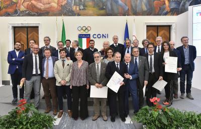 Premiazione Concorsi letterari e giornalistici CONI-USSI