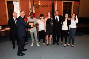 Premiazione Concorso "Onesti nello Sport"