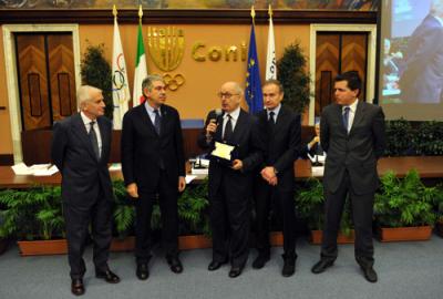 Premiazione dei Concorsi Letterari e Giornalistici del CONI