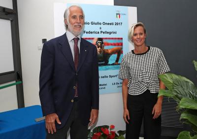 Premio Onesti 2018 a Federica Pellegrini