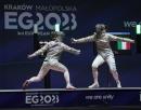 PASSARO Eloisa vs KHARLAN Olga LPA08381 Ph Luca Pagliaricci CONI