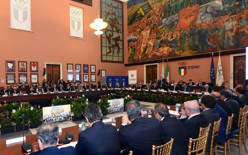 170510018 CONI Cons Naz foto Simone Ferraro 170510018 CONI Cons Naz foto Simone Ferraro