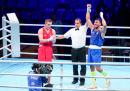 Pugilato Aziz Abbes MOUHIIDINE –, Jack MARLEY (IRL) 92Kg Ph Simone Ferraro SFA08756 copia
