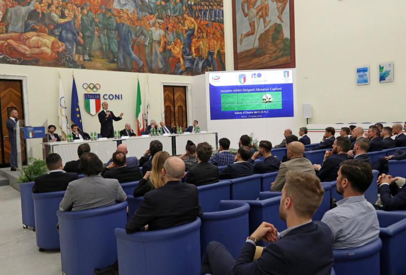 060 Incontro FIGC CAN Giocatori Allenatori Pagliaricci GMT 060 Incontro FIGC CAN Giocatori Allenatori Pagliaricci GMT