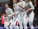 scherma fioretto femminile a squadre ph augusto bizzi agu scherma fioretto femminile a squadre ph augusto bizzi agu