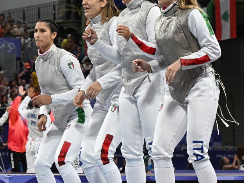 scherma fioretto femminile a squadre ph augusto bizzi agu scherma fioretto femminile a squadre ph augusto bizzi agu