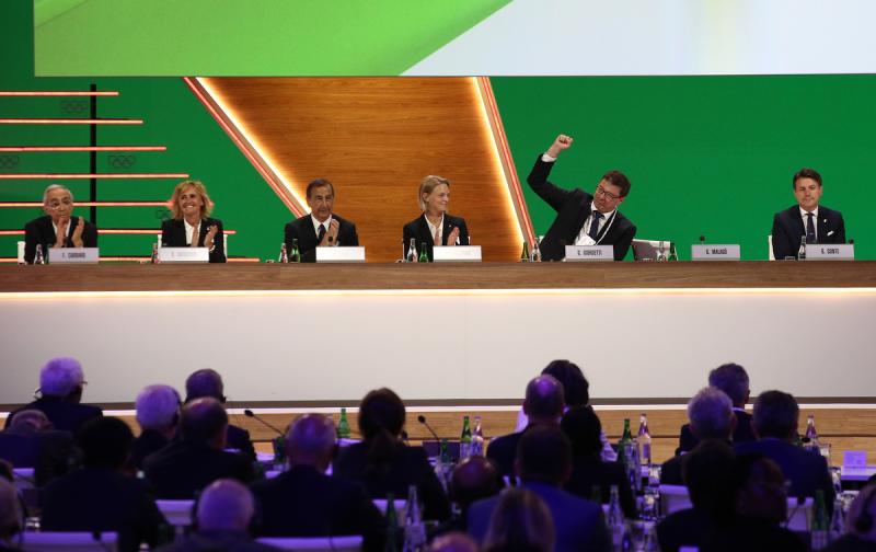 20190624 Assegnazione Olimpiadi2026 Foto Pagliaricci GMT Sport128 20190624 Assegnazione Olimpiadi2026 Foto Pagliaricci GMT Sport128
