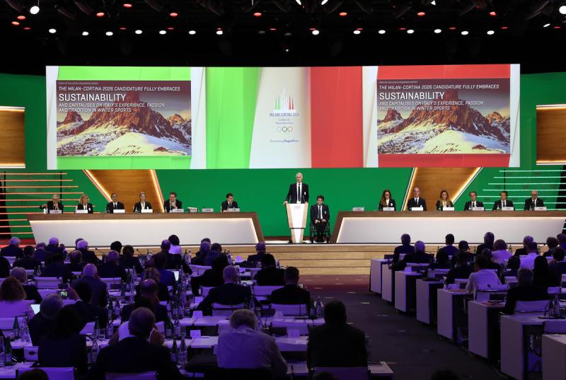 20190624 Assegnazione Olimpiadi2026 Foto Pagliaricci GMT Sport163 20190624 Assegnazione Olimpiadi2026 Foto Pagliaricci GMT Sport163