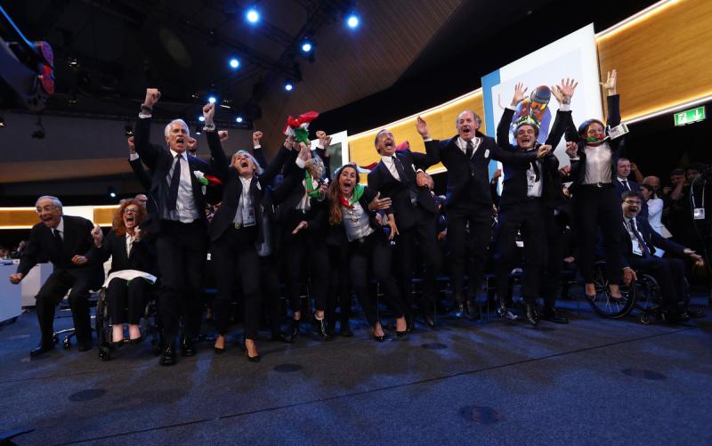 20190624 Assegnazione Olimpiadi2026 MilanoCortina Vincitrice Foto Pagliaricci GMT Sport001 20190624 Assegnazione Olimpiadi2026 MilanoCortina Vincitrice Foto Pagliaricci GMT Sport001
