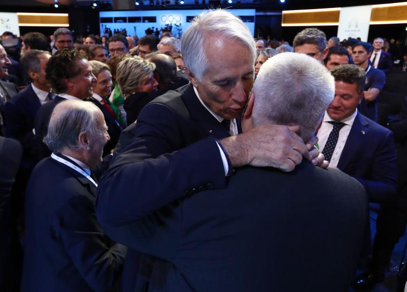 20190624 Assegnazione Olimpiadi2026 MilanoCortina Vincitrice Foto Pagliaricci GMT Sport051 20190624 Assegnazione Olimpiadi2026 MilanoCortina Vincitrice Foto Pagliaricci GMT Sport051