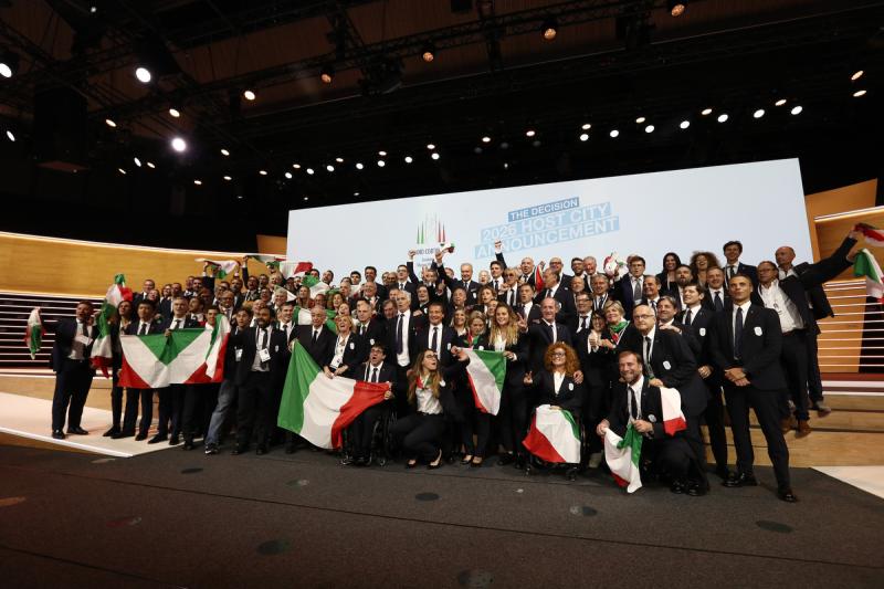 20190624 Assegnazione Olimpiadi2026 MilanoCortina Vincitrice Foto Pagliaricci GMT Sport052 20190624 Assegnazione Olimpiadi2026 MilanoCortina Vincitrice Foto Pagliaricci GMT Sport052