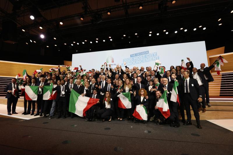 20190624 Assegnazione Olimpiadi2026 MilanoCortina Vincitrice Foto Pagliaricci GMT Sport053 20190624 Assegnazione Olimpiadi2026 MilanoCortina Vincitrice Foto Pagliaricci GMT Sport053
