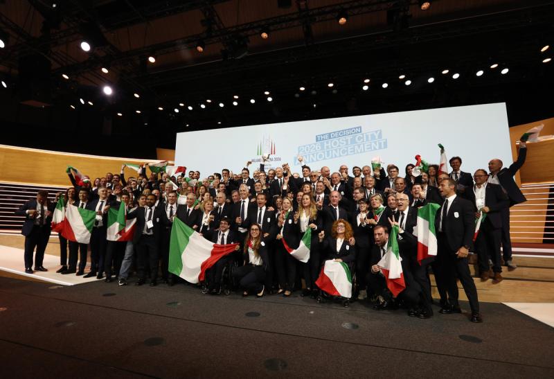 20190624 Assegnazione Olimpiadi2026 MilanoCortina Vincitrice Foto Pagliaricci GMT Sport054 20190624 Assegnazione Olimpiadi2026 MilanoCortina Vincitrice Foto Pagliaricci GMT Sport054