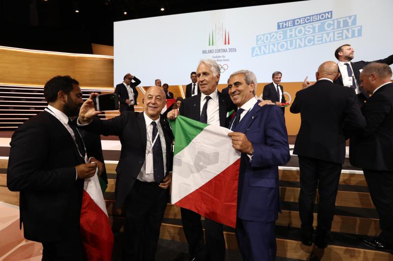 20190624 Assegnazione Olimpiadi2026 MilanoCortina Vincitrice Foto Pagliaricci GMT Sport056 20190624 Assegnazione Olimpiadi2026 MilanoCortina Vincitrice Foto Pagliaricci GMT Sport056