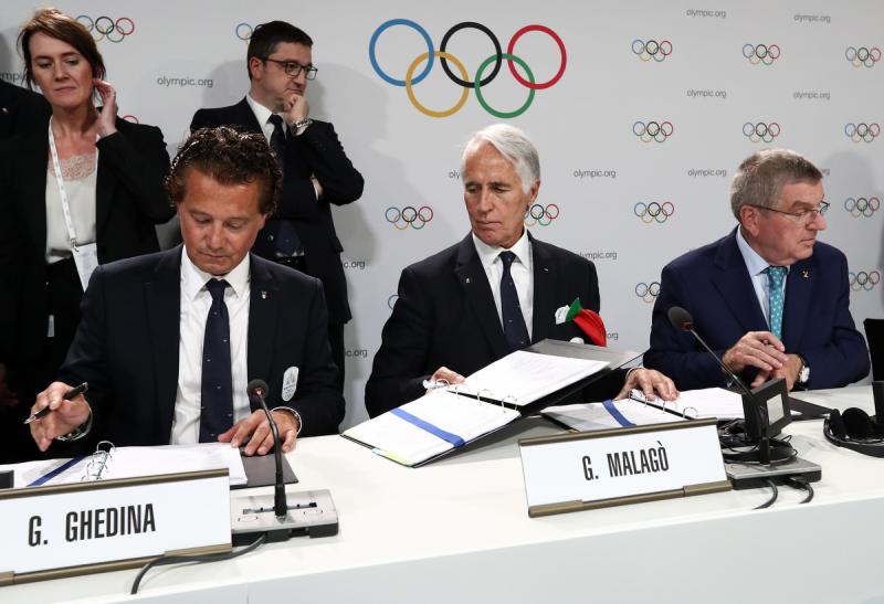20190624 Conferenza Stampa MilanoCortina2026 Foto Pagliaricci GMT Sport010 20190624 Conferenza Stampa MilanoCortina2026 Foto Pagliaricci GMT Sport010